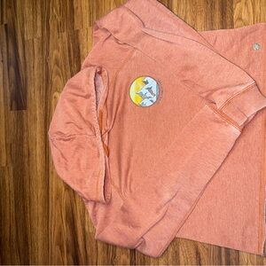 Roxy Coral Hoodie with Unique Stitching